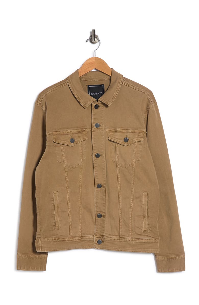 BLANKNYC Denim Trucker Jacket, Main, color,