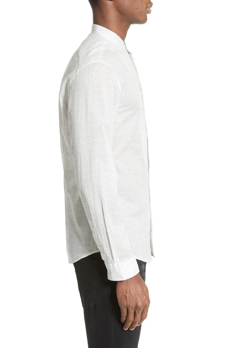 John Varvatos Collection Bib Front Print Sport Shirt, Alternate, color,