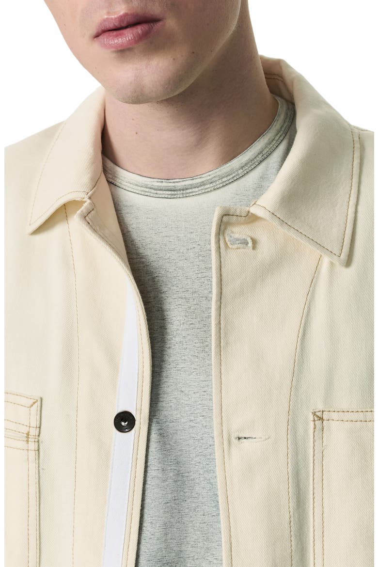 Graham Denim Chore Jacket, Alternate, color, ECRU