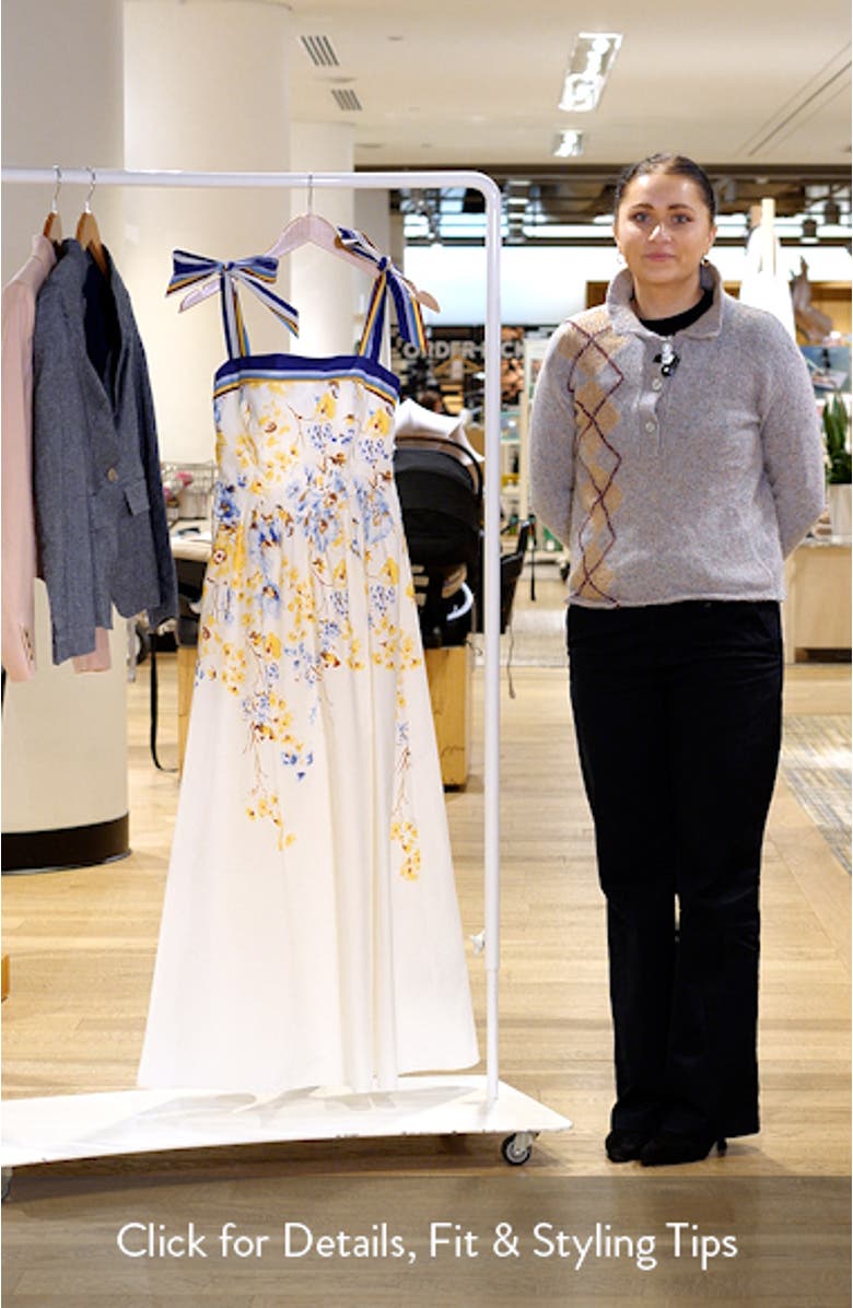 Liana Cotton Maxi Sundress, sales video thumbnail