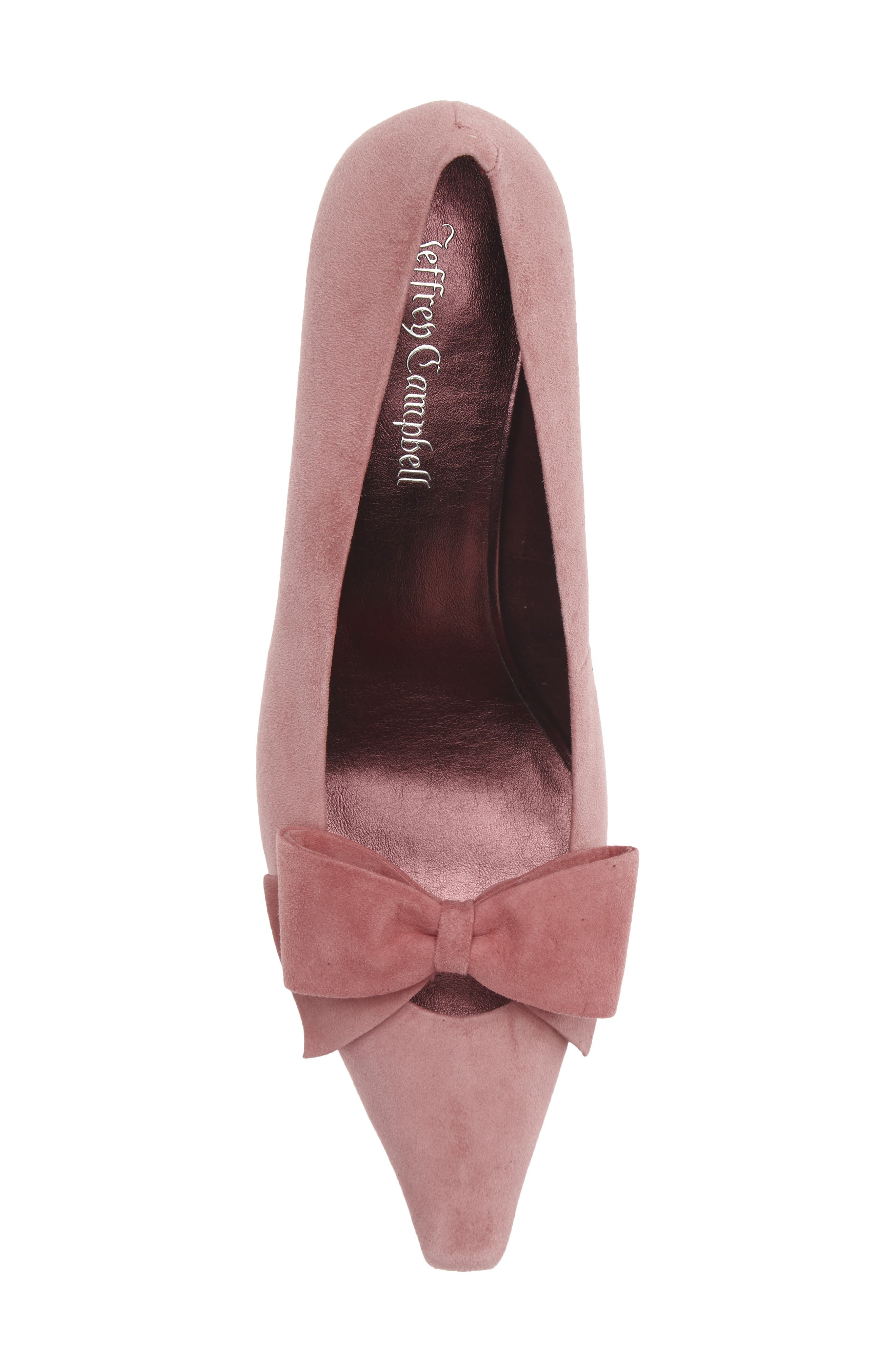 Manors Pointed Toe Pump, Alternate, color, PINK SUEDE