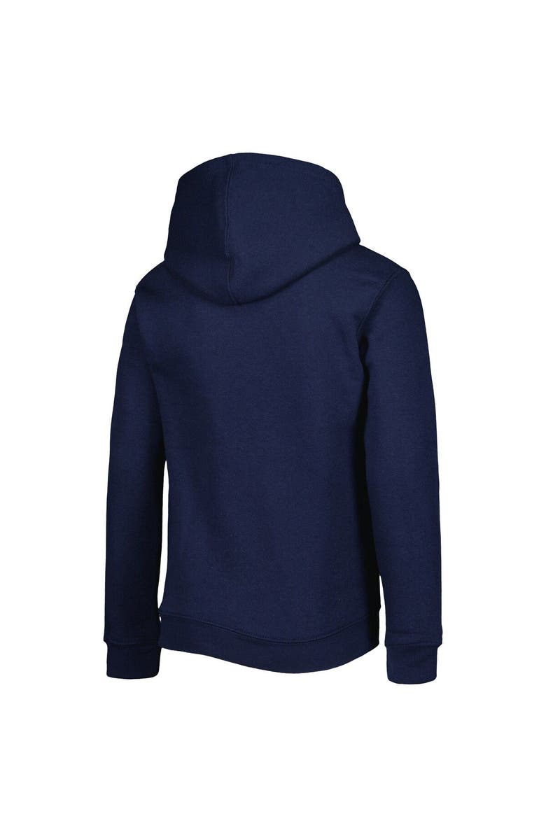 Outerstuff Youth College Navy/Heather Gray Seattle Seahawks Double Up Pullover Hoodie & Pants Set, Alternate, color,