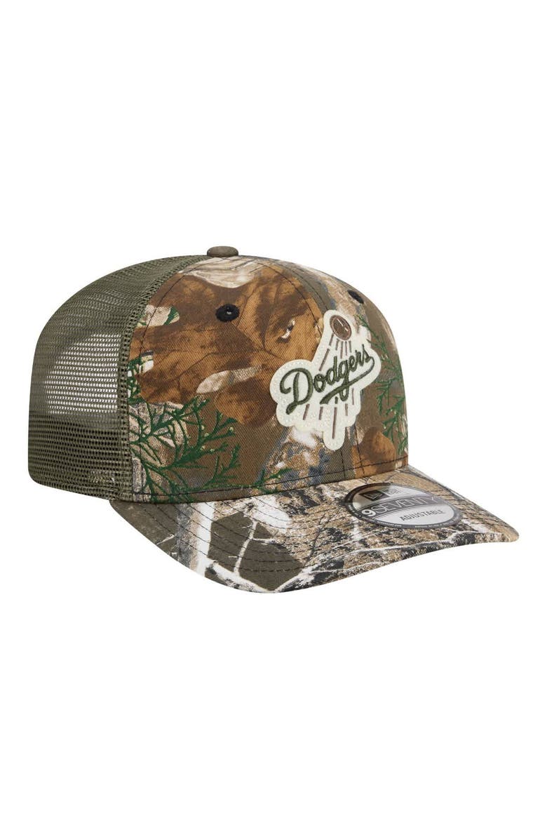 New Era Men's New Era Camo Los Angeles Dodgers Realtree 9SEVENTY Adjustable Hat, Alternate, color, Camo
