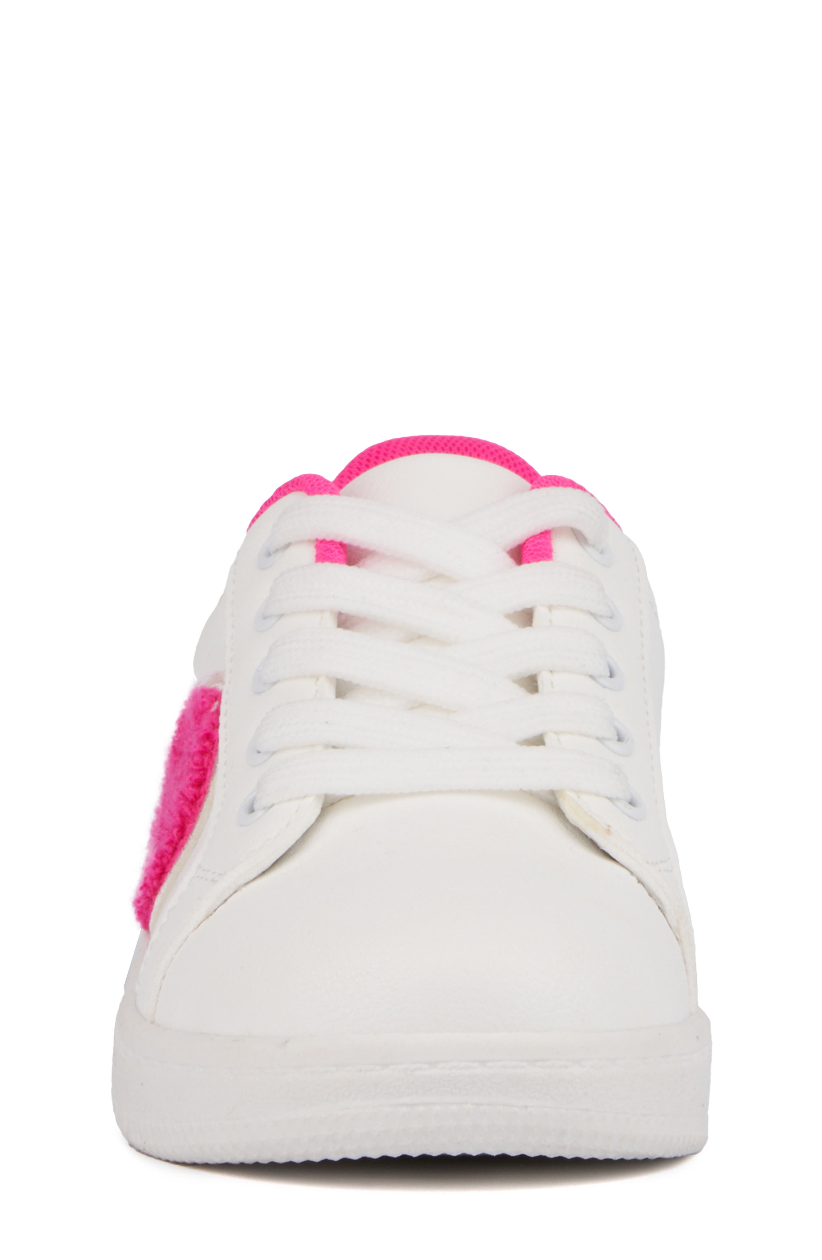 OLIVIA MILLER Kids' Smiley Face Sneaker, Alternate, color, 