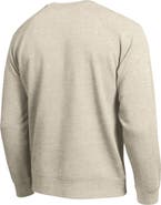 Champion Men's Champion Oatmeal Detroit Tigers All-Star Soft Felt Raglan Sweatshirt