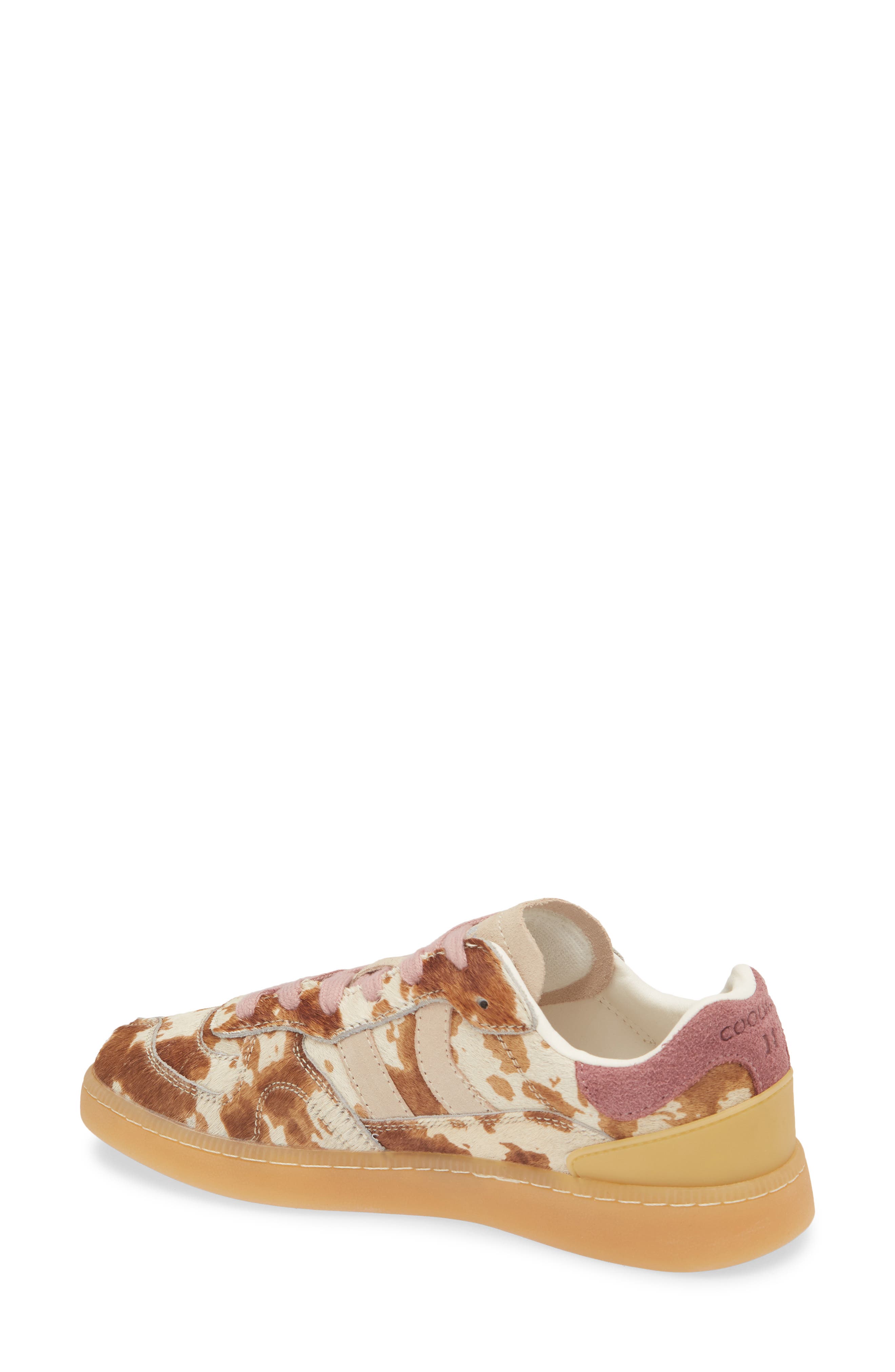 COOLWAY Goal Genuine Calf Hair Sneaker, Alternate, color, Cow
