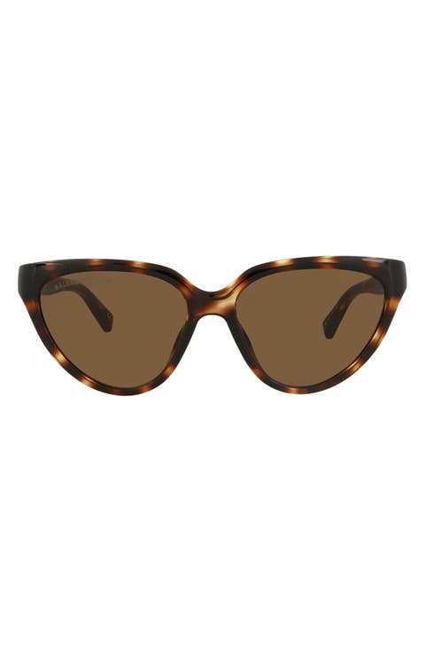 56mm Cat Eye Sunglasses