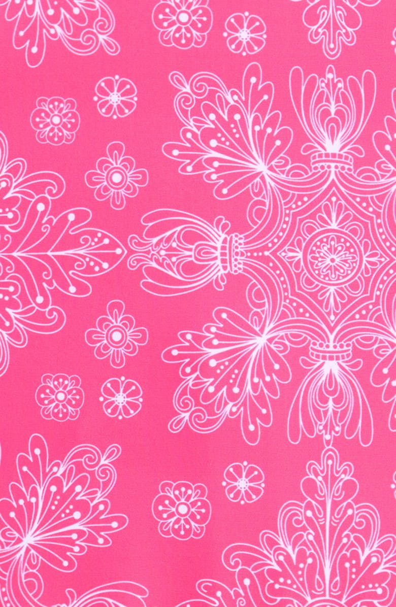 Ava & Yelly Kids' Cutout One-Piece Swimsuit, Alternate, color, Fuschia