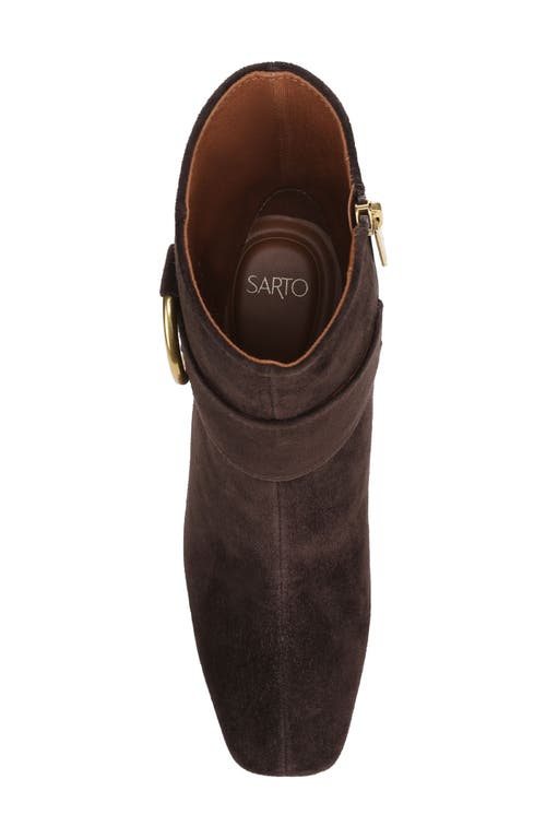 Sarto By Franco Sarto Flexa Elia Bootie In Brown
