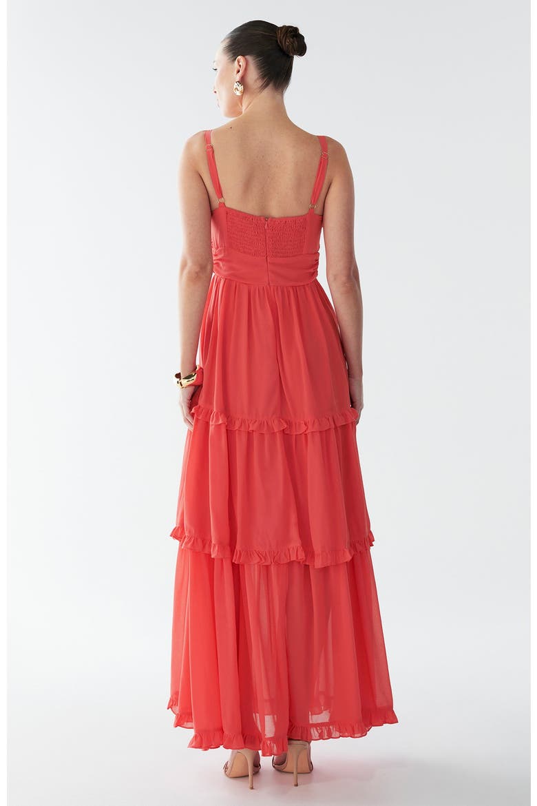 Willow Maxi Dress, Alternate, color, Coral Pink