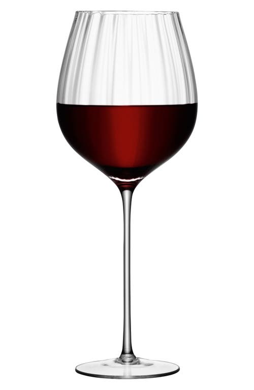 Lsa Aurelia Set Of 2 Wine Glasses In Transparent