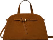 Tory Burch Romy Suede Leather Bauletto