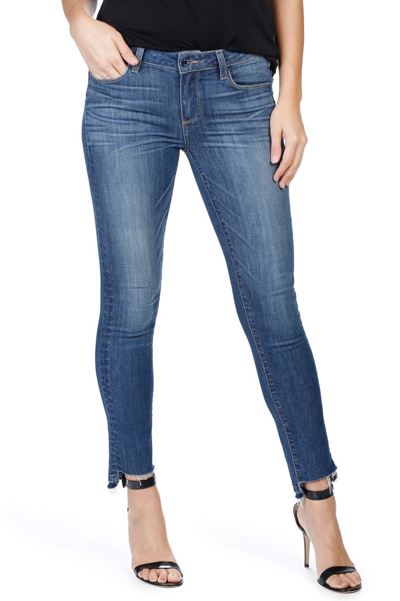Skyline Step Hem Ankle Peg Skinny Jeans, Main, color, ARIELLA