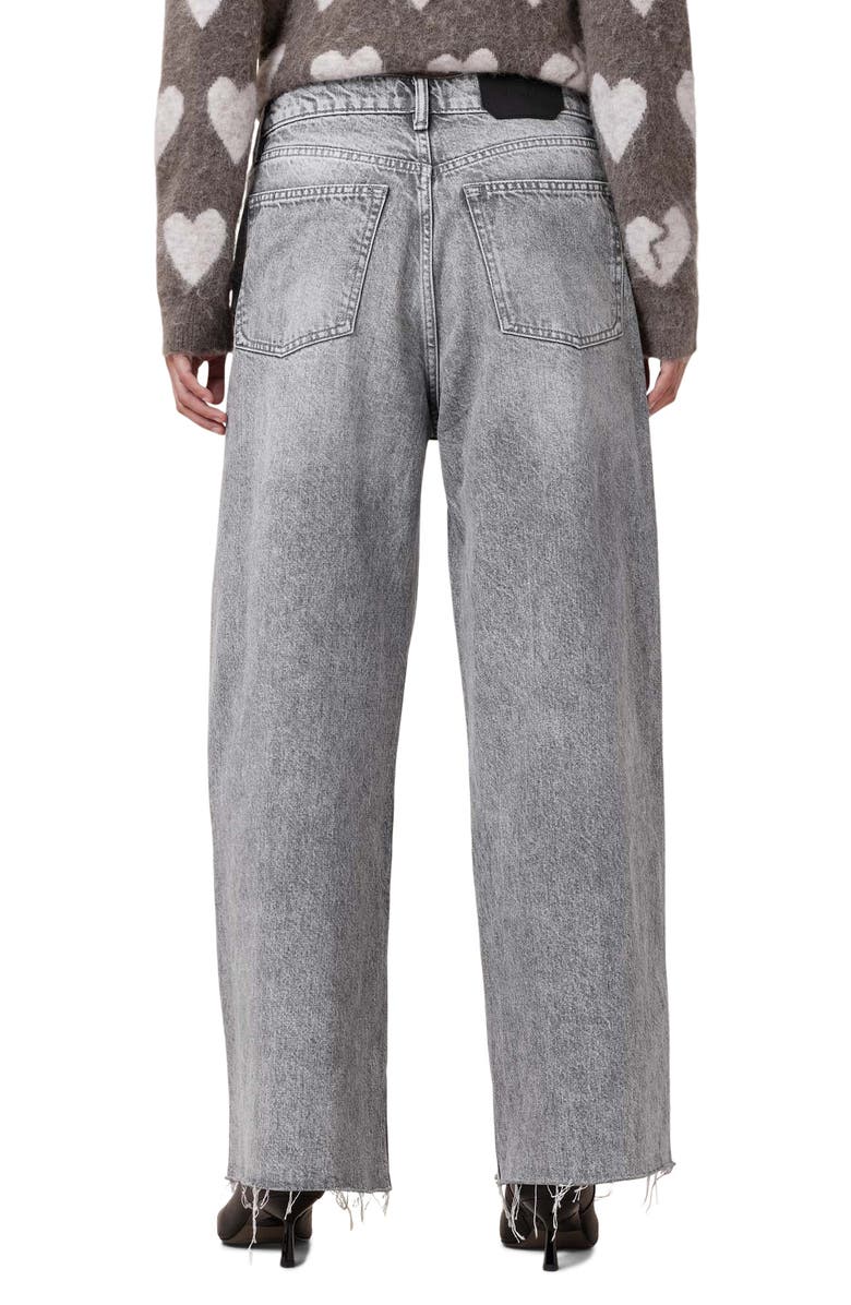 AllSaints Aki Crossover Wide Leg Jeans, Alternate, color,