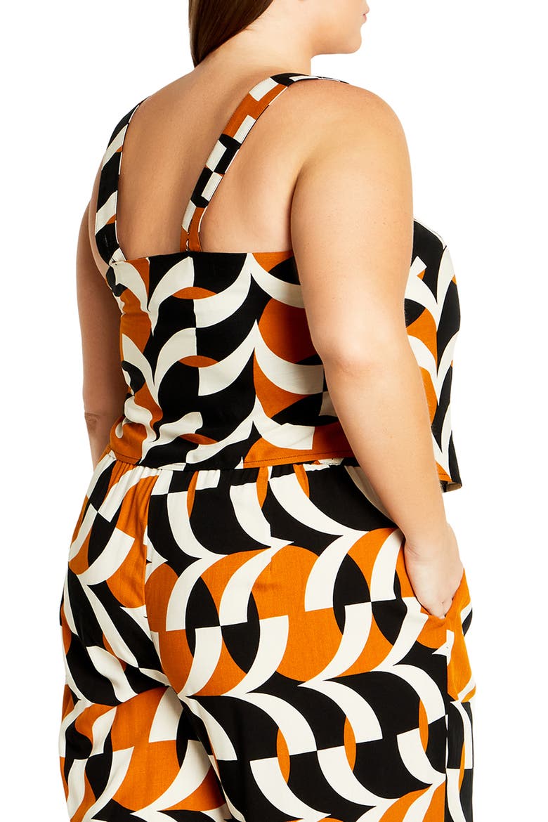Mystic Top, Alternate, color, BLACK PRINT