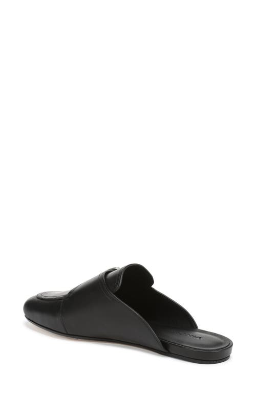 Vince Minetta Leather Buckle Mules In Multi