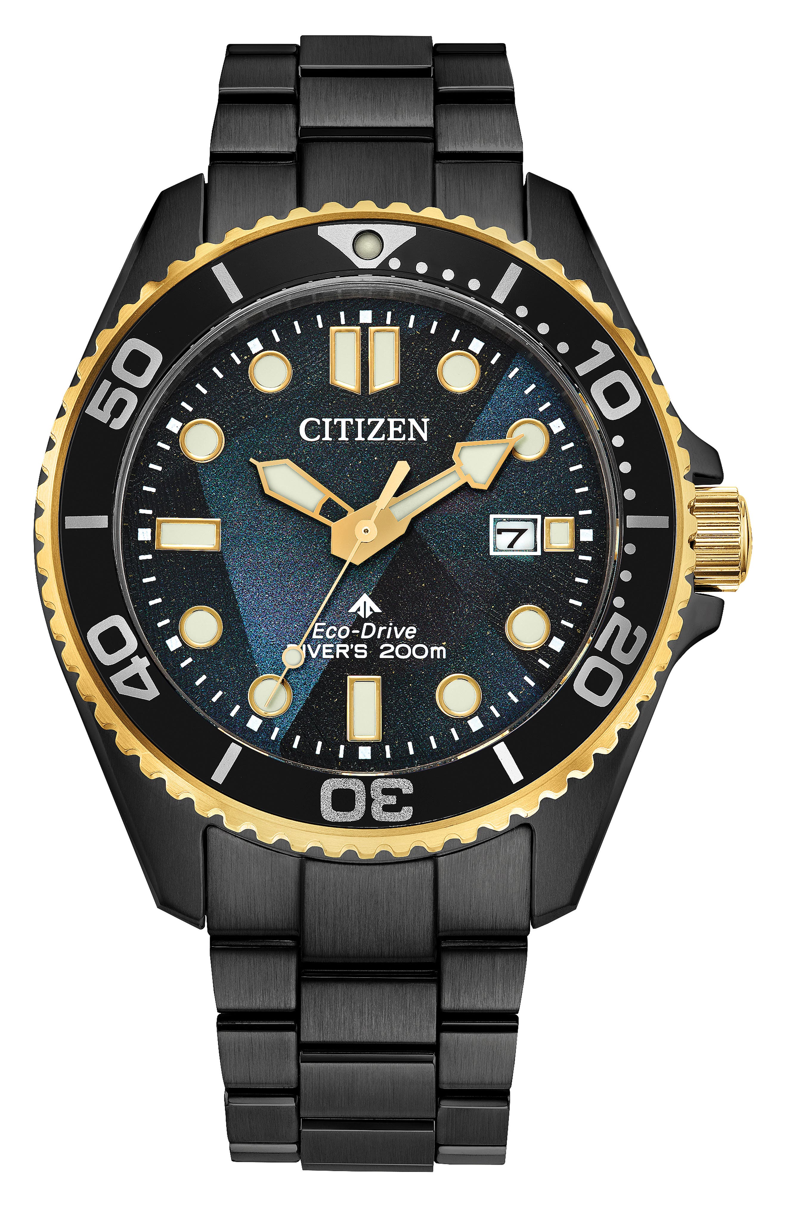 Promaster Dive Light Eco-Drive Automatic Bracelet Watch, 40.6mm
