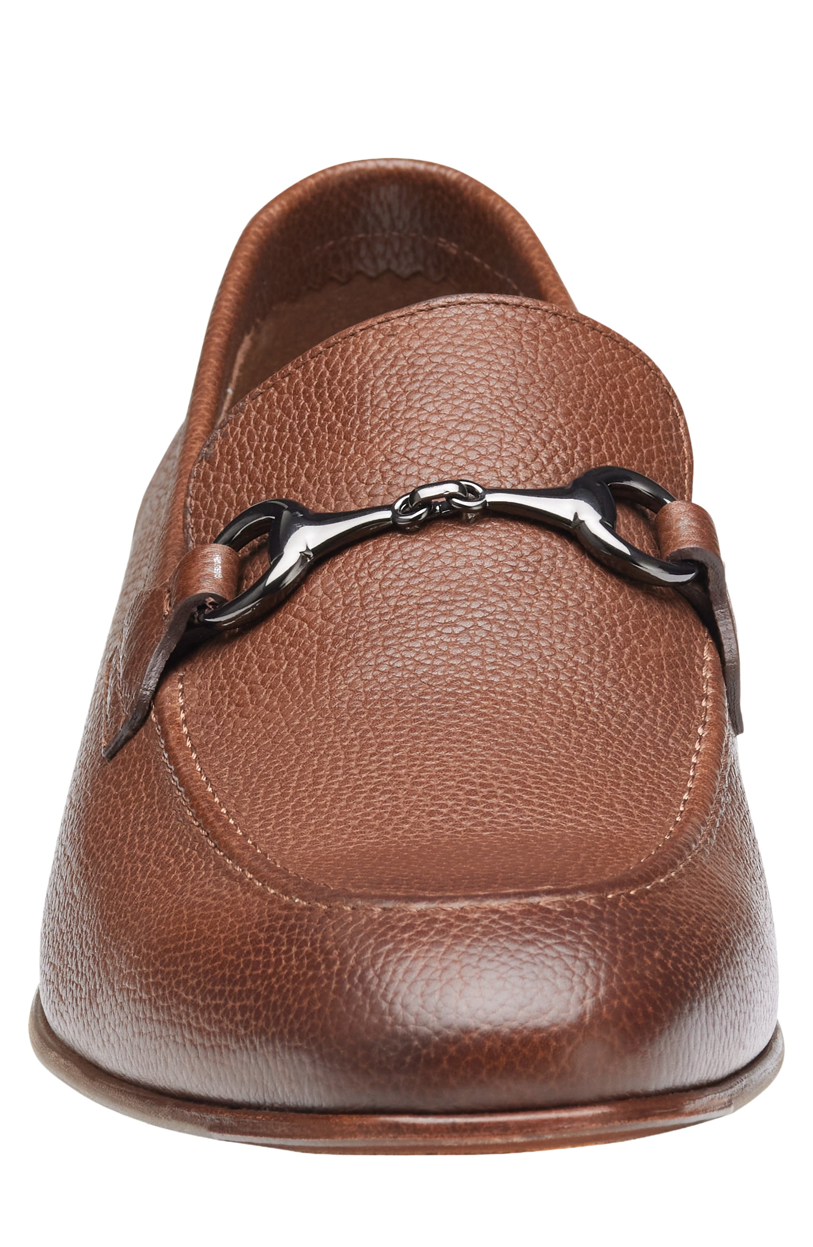 Johnston & Murphy Higgins Bit Loafer, Alternate, color, Tan Full Grain