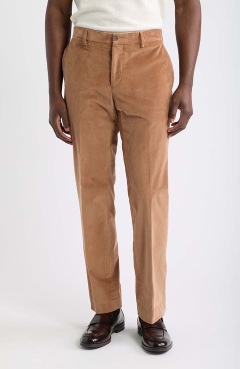 Straight Leg Corduroy Pants