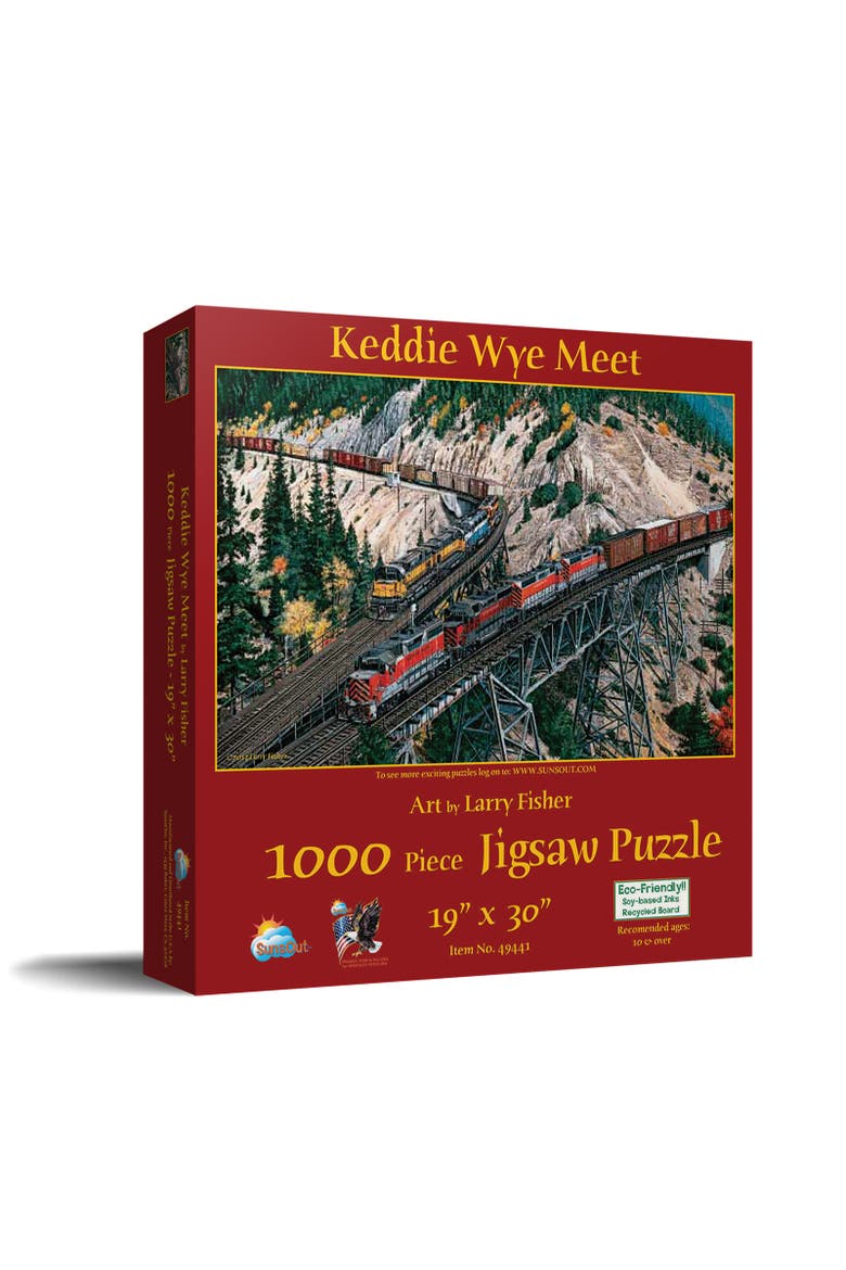 Keddie Wye Meet 1000 piece Jigsaw Puzzle for Adults, Main, color, Multicolor