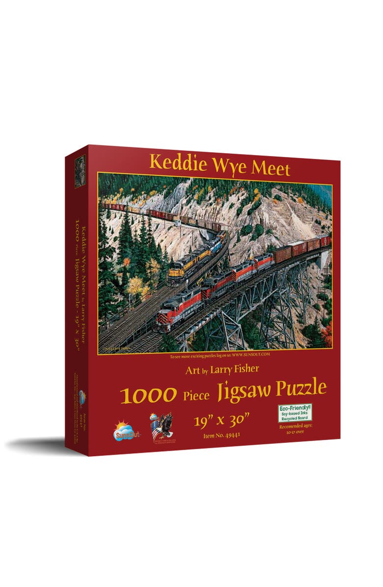 Sunsout Keddie Wye Meet 1000 piece Jigsaw Puzzle for Adults, Main, color, Multicolor
