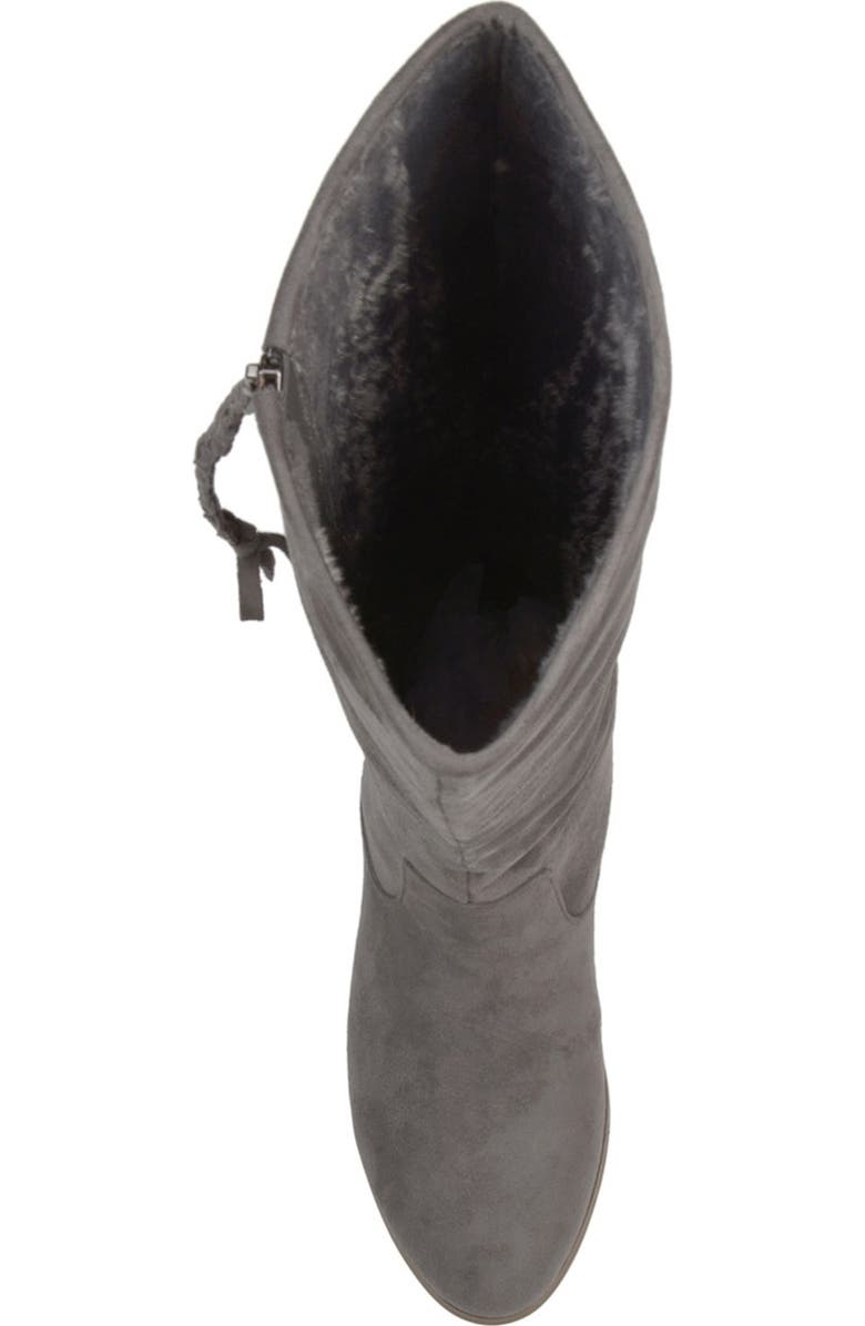 Journee Collection JOURNEE Sanora Knee High Boot, Alternate, color, Grey