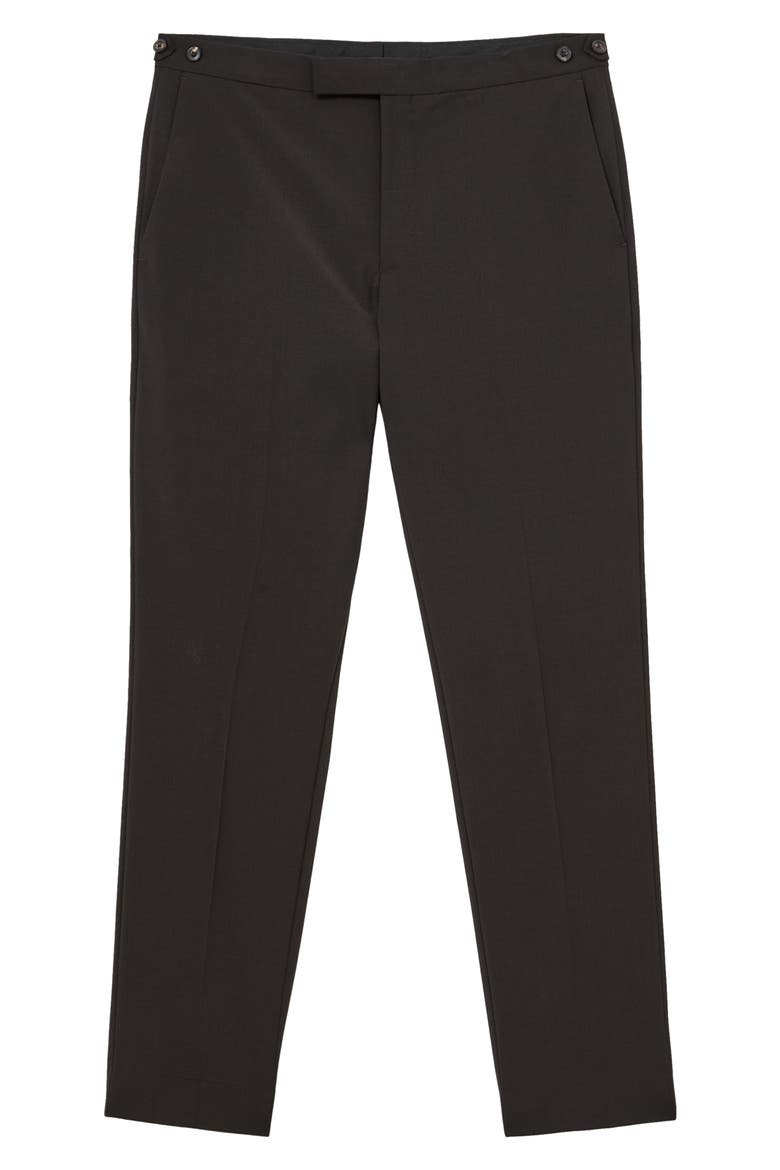 Dream Tailored Fit Wool Blend Trousers, Alternate, color, CHOCOLATE BROWN