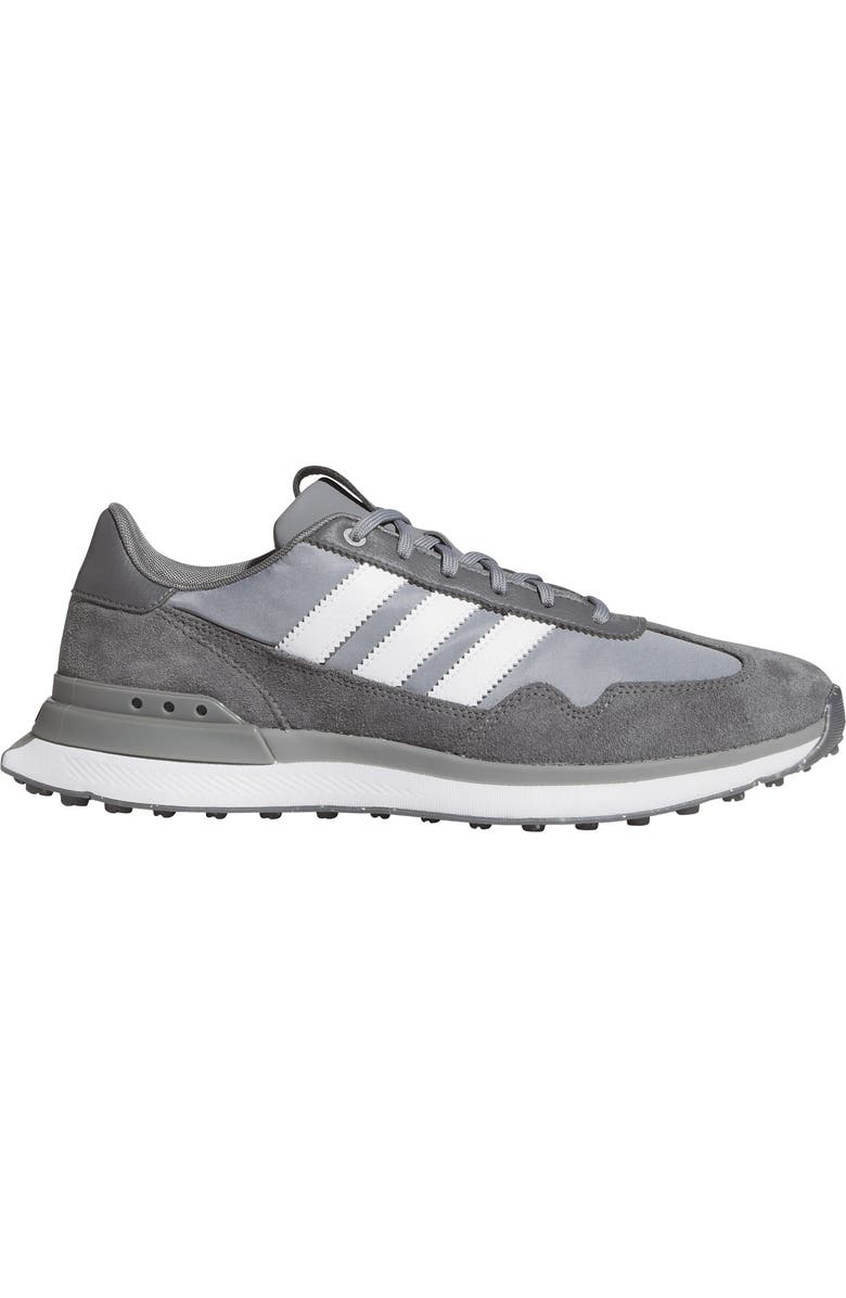 adidas S2G 26 Waterproof Spikeless Golf Shoe, Alternate, color, Grey/ White/ Grey