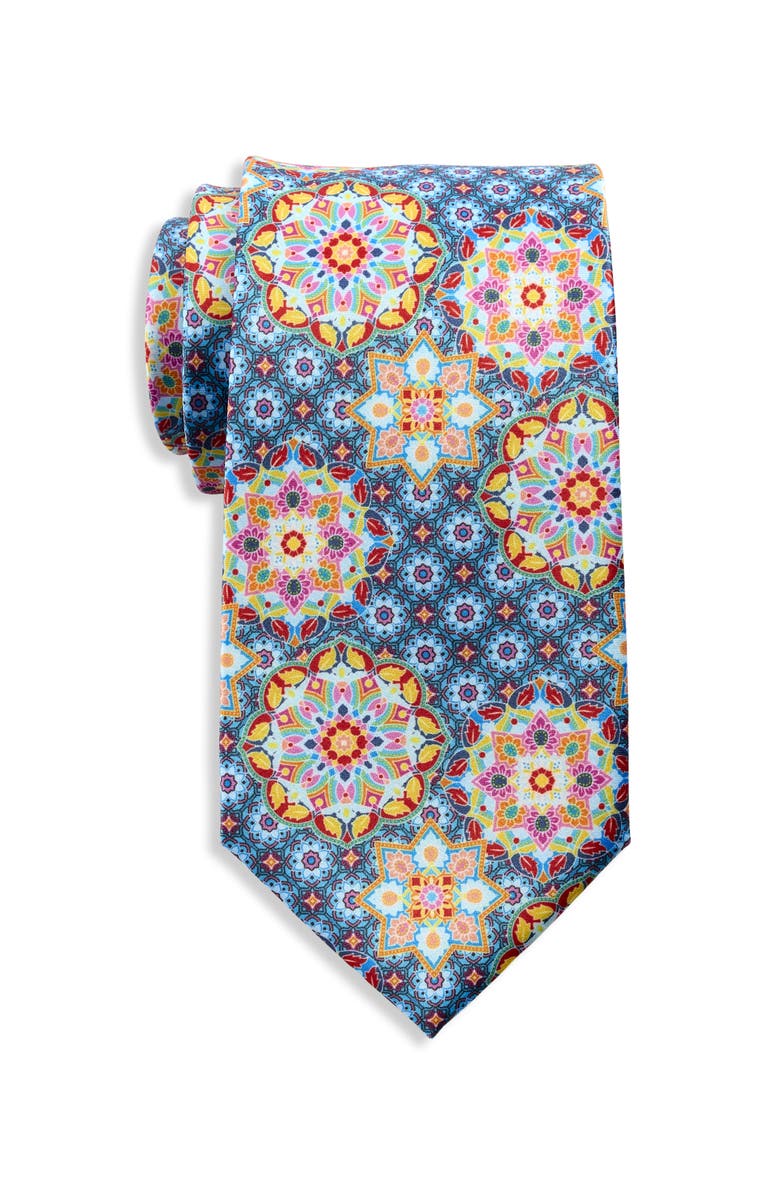 Synrgy by DXL Digital Medallion Tie, Main, color, Blue