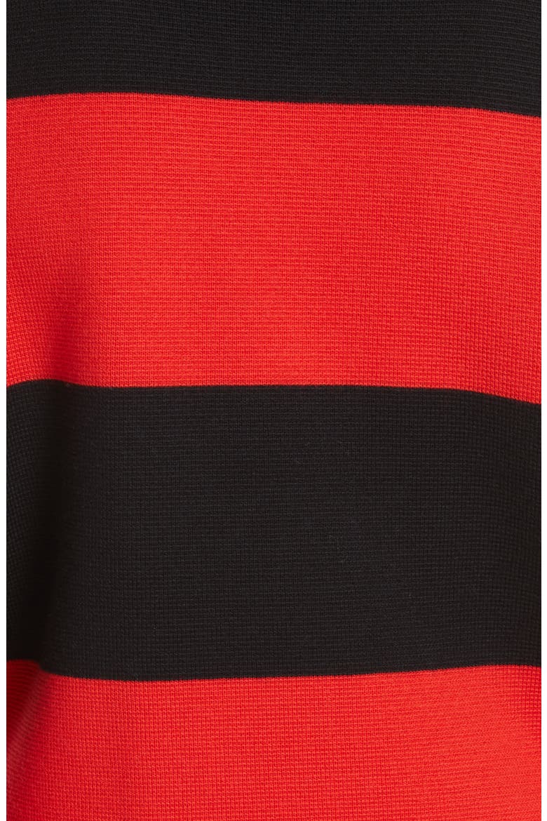 Stripe Wool Sweater, Alternate, color, RED AND BLACK COMBO