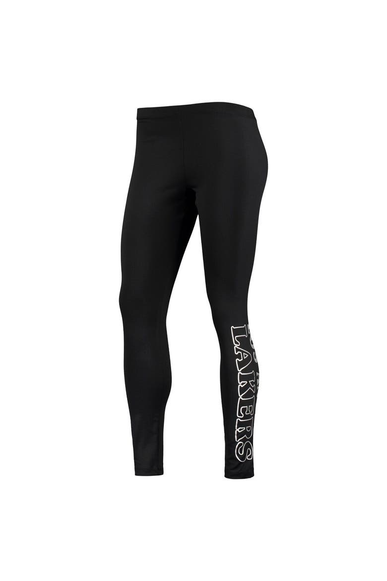 Women's G-III Sports by Carl Banks Black Los Angeles Lakers Stadium Leggings, Alternate, color, Black