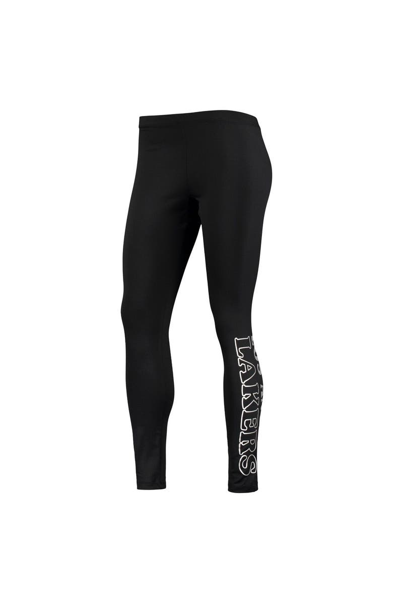G-III SPORTS BY CARL BANKS Women's G-III Sports by Carl Banks Black Los Angeles Lakers Stadium Leggings, Alternate, color, Black