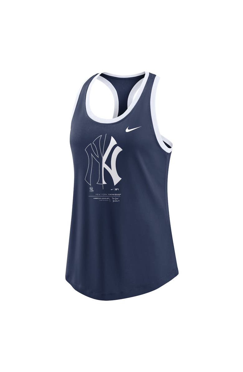 Nike Women's Nike Navy New York Yankees Tech Tank Top, Alternate, color, 