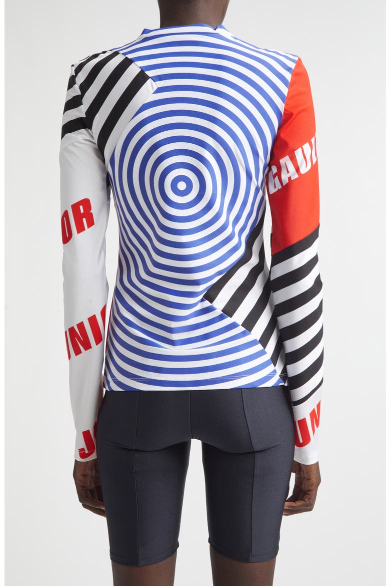 Junior Print Jersey Bike T-Shirt, Alternate, color, BLACK/ RED/ WHITE
