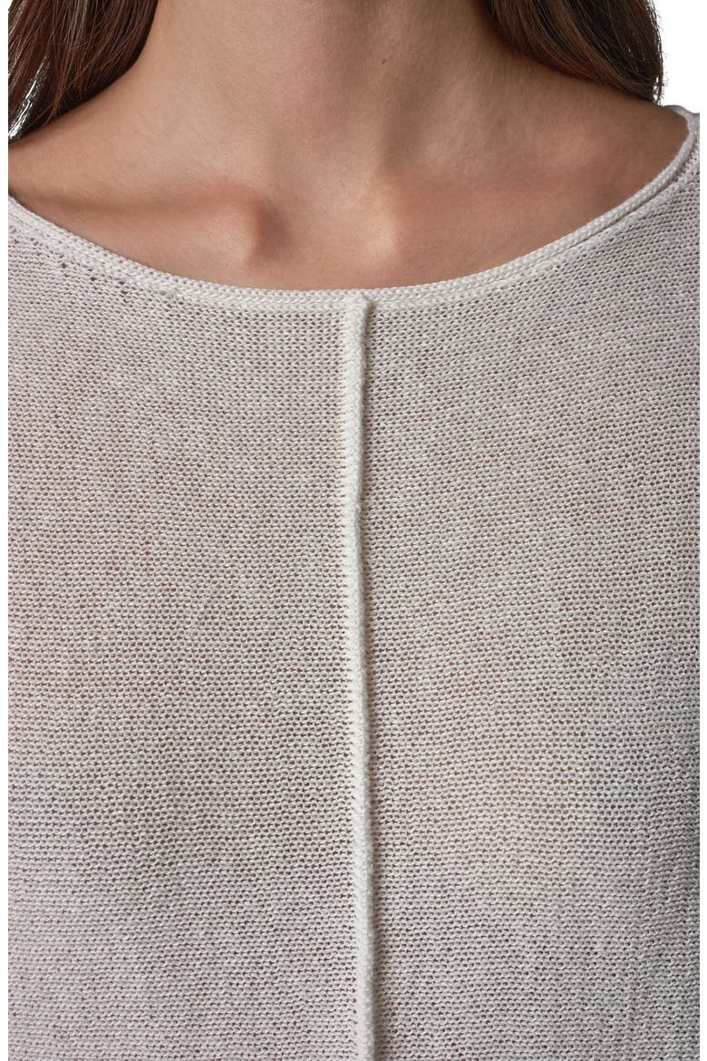 Dolman Sleeve Ballet Neck Sweater, Alternate, color, LIMONCELLO