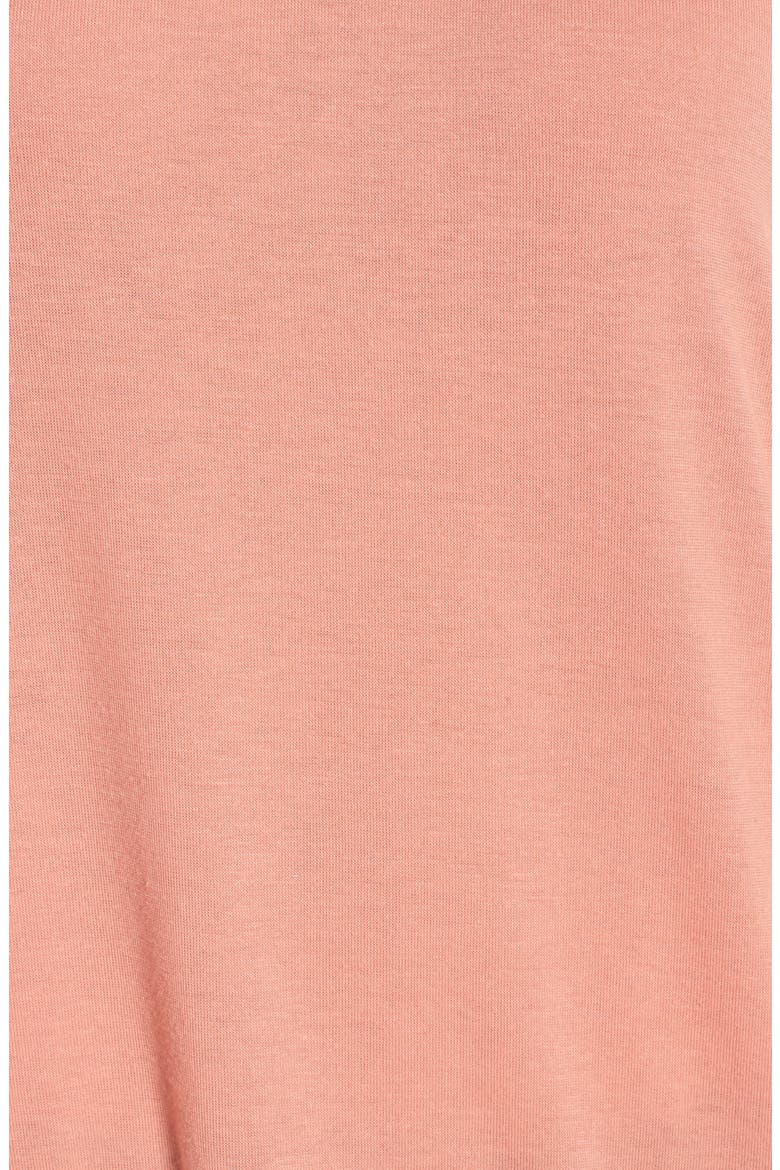 Strap Front Tee, Alternate, color, ROSE DAWN