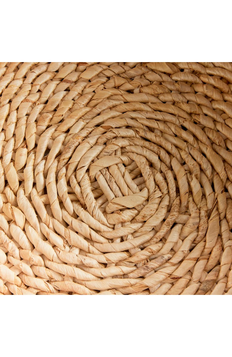 Napa Home 
Garden 27" Abaca French Braided Handcrafted Decorative Baskets Set of 2, Alternate, color, 