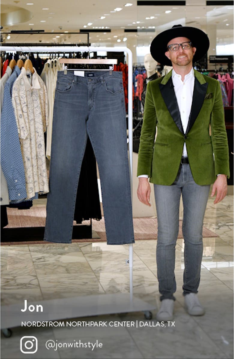 Gage Slim Straight Leg Jeans, sales video thumbnail