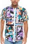 Duvail Print Short Sleeve Shirt