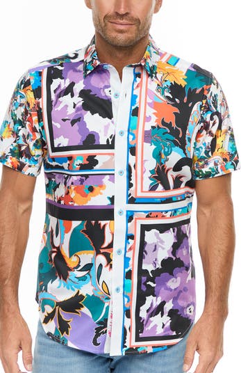 Duvail Print Short Sleeve Shirt