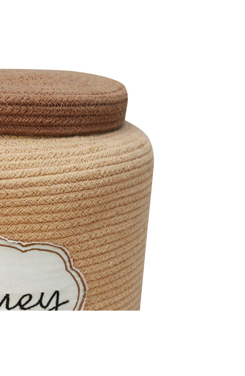 Lorena Canals Basket Honey Pot, Alternate, color, Honey, Toffee