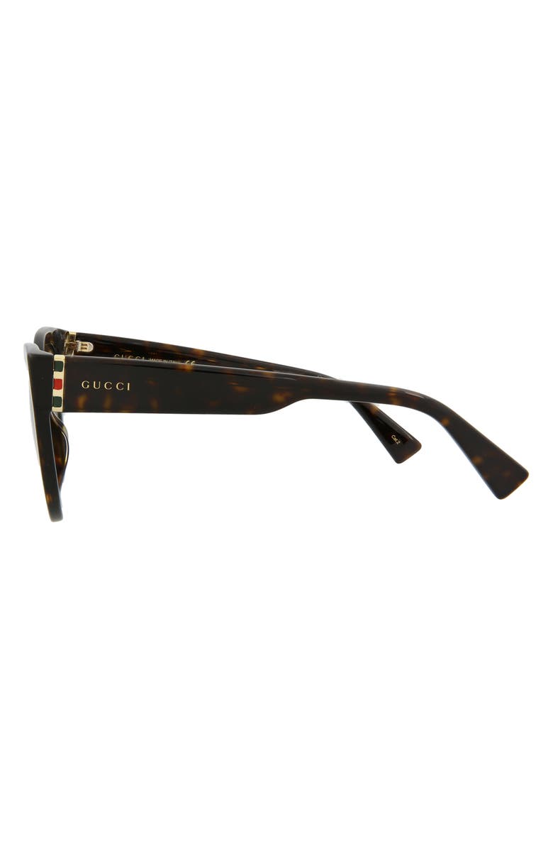 Gucci 53mm Cat Eye Sunglasses, Alternate, color,