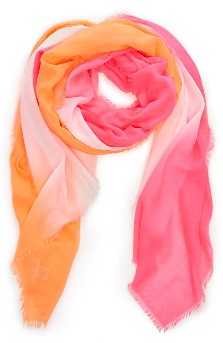 Sole Society Colorblock Scarf, Main, color, 