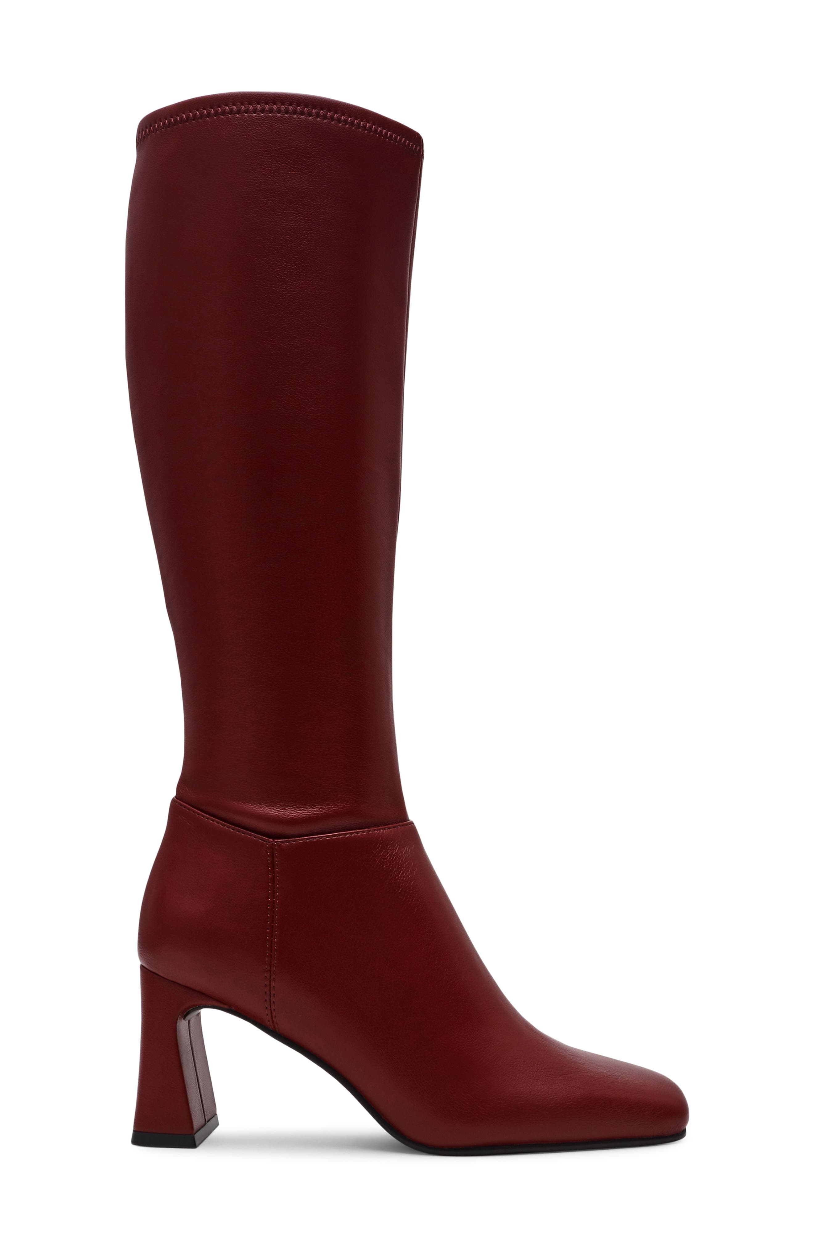Steve Madden Hunny Knee High Boot, Alternate, color, Burgundy
