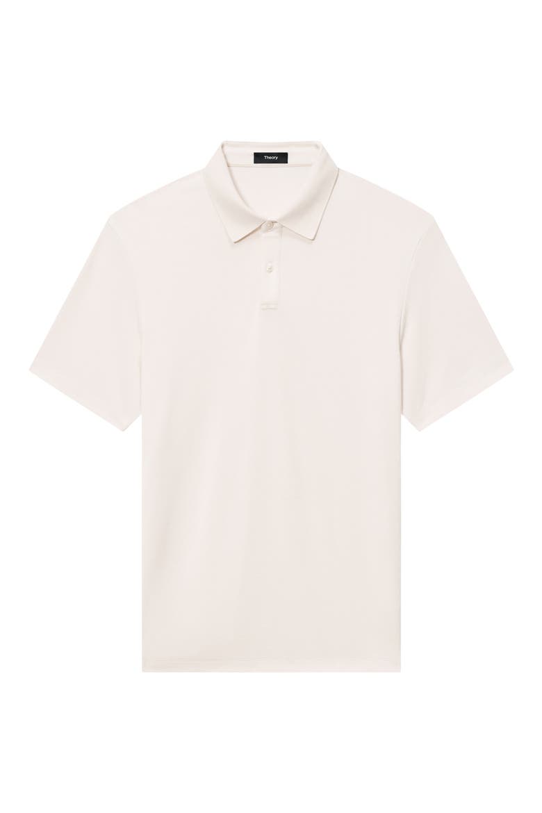 Kayser Solid Modal Blend Polo, Alternate, color, EGGSHELL