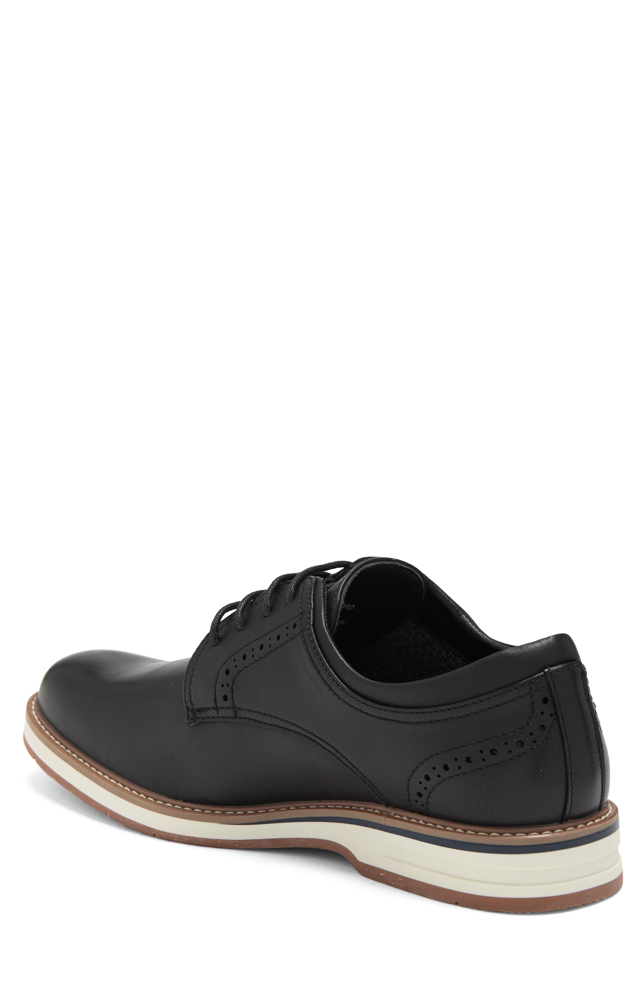 Rush by Gordon Rush Plain Toe Derby, Alternate, color, Black