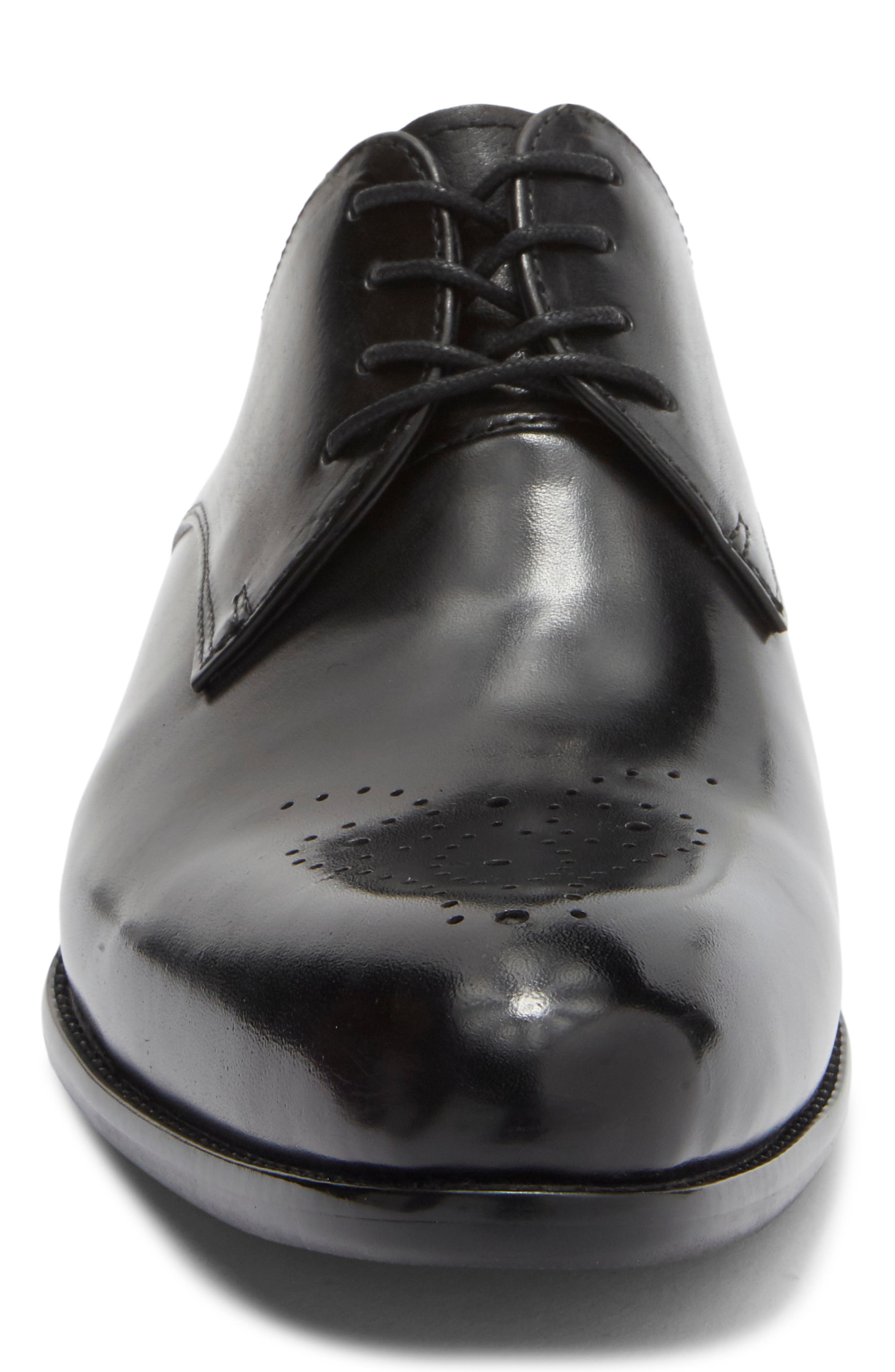 Maison Forte Detroit Medallion Toe Derby, Alternate, color, Black