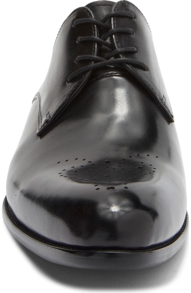 Maison Forte Detroit Medallion Toe Derby, Alternate, color, Black