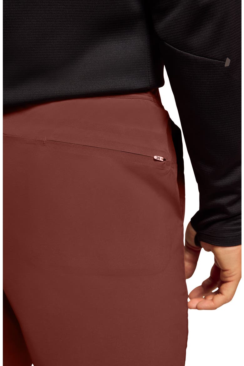 2-in-1 Hybrid Performance Shorts, Alternate, color, RUBY