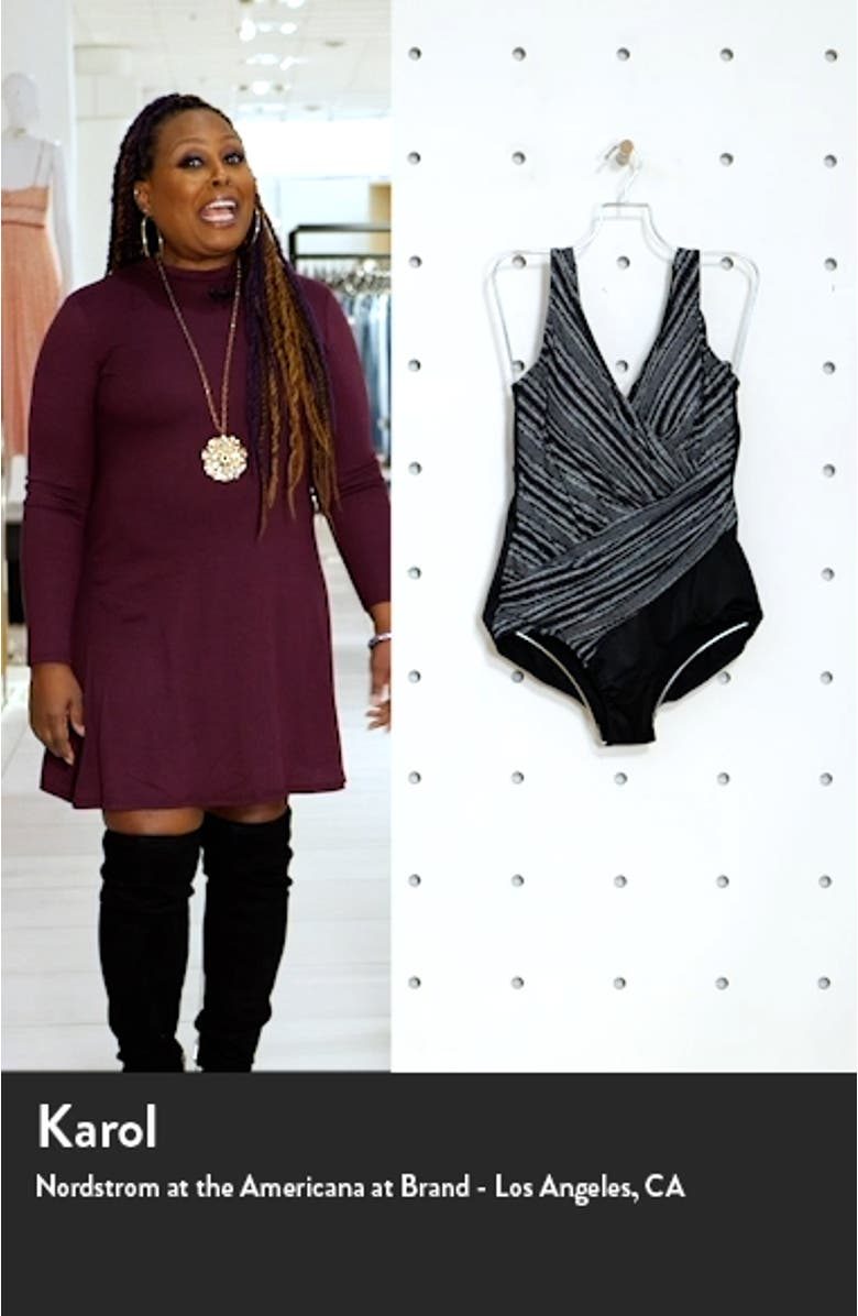 No Static At All One-Piece Swimsuit, sales video thumbnail